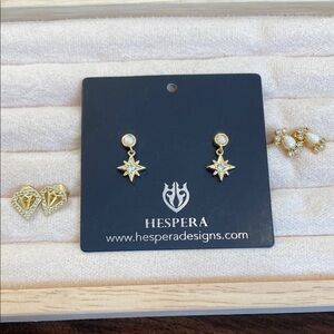 Gold Star Earrings